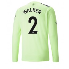 Manchester City Kyle Walker #2 Tredjedrakt 2022-23 Langermet